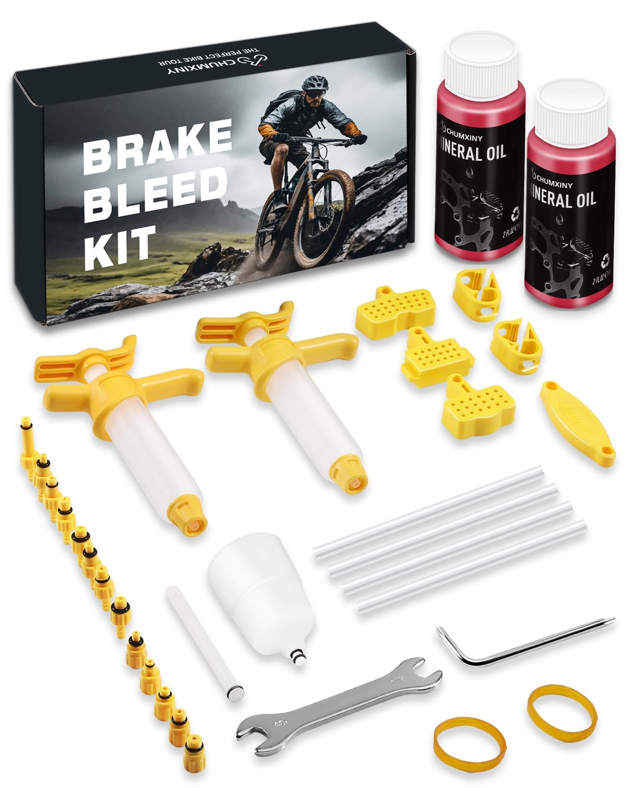 Brake Bleed Kit for Shimano, TEKTRO, TRP Hydraulic Disc Brak