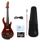 Electric Violin 4/4 Full Size Violins Solid Wood Ebony Fittings Violin Case Bow