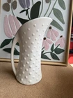 McCoy Hobnail Pitcher Off white