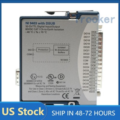 US Free TAX NEW NI NI-9403 NI9403 C Series Digital Module.