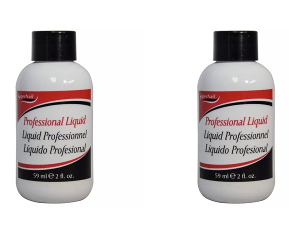 Lot Of 2 SuperNail Professional Liquid 2 oz Each - New & Sealed