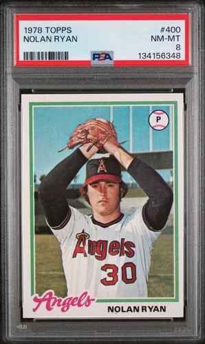 🔥 1978 TOPPS NOLAN RYAN #400 NM MINT PSA 8 🔥