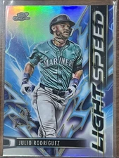 Topps Chrome Cosmic Julio Rodriguez #LS-8 Light Speed