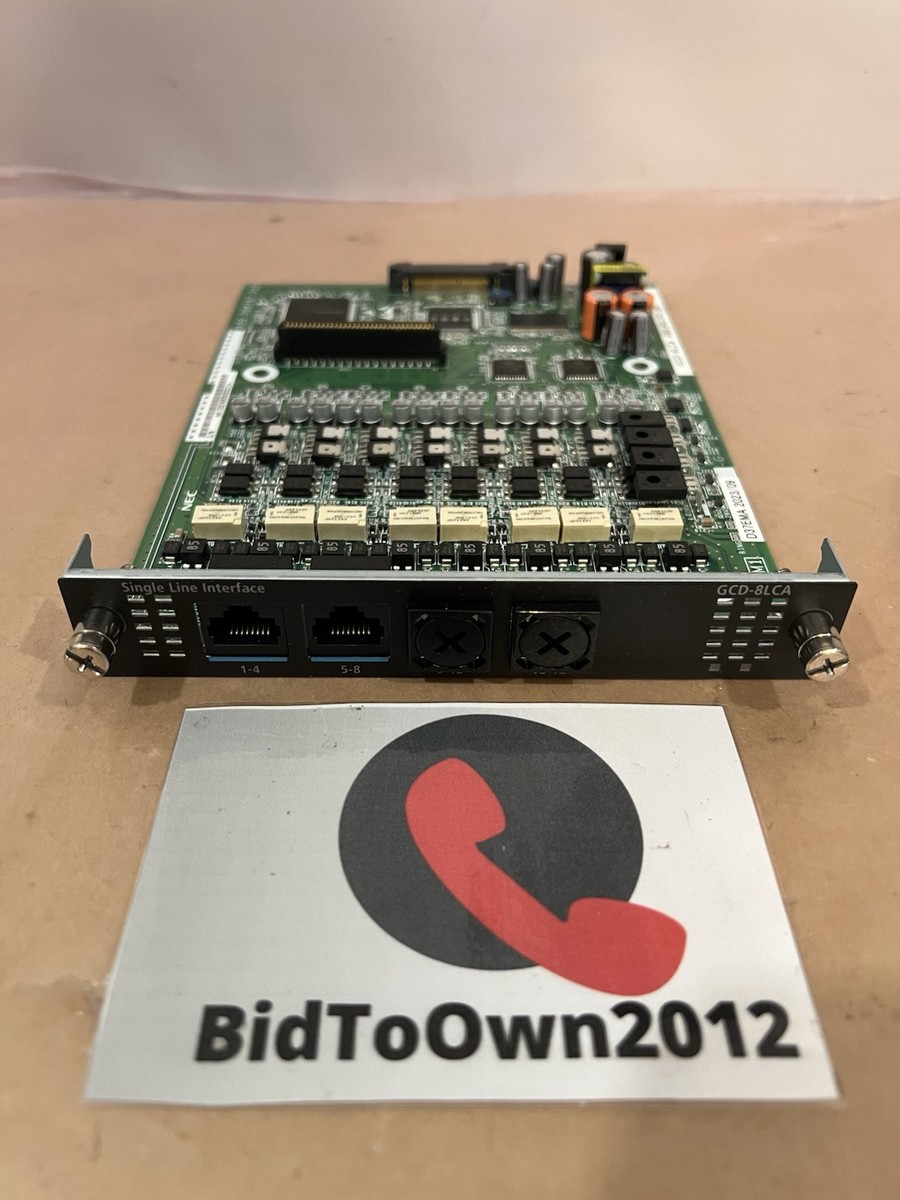 Nec GCD-8LCA Univerge 8-Port Analog Station Board 640064