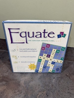 Equate The Equation Denkspiel Mathe Brettspiel 2-4 Spieler 8+ vollständig