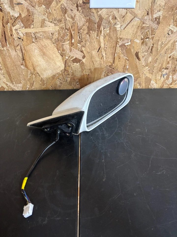 1999-2003 TOYOTA SOLARA CONJUNTO DE ESPELHO LATERAL DIREITO PASSAGEIRO BRANCO - Imagem 3 de 3