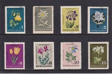 BULGARIA 1963 Nature Protection SG 1400/1407. Used.