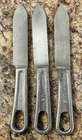 WW2 Military Mess Kit Knife Lot Of Three 1944