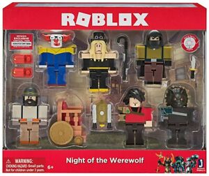 Roblox Night Of The Werewolf Action Figure 6 Pack 191726004196 Ebay