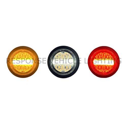 Flush Mount Hide Away Dual LED Strobe & DRL/Marker Light 12V 24V Truck LightBar - Picture 5 of 18