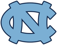 University of North Carolina Tar heels sticker logo weatherproof vinyl