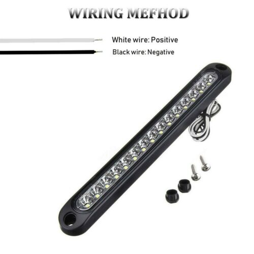 2x 10" LED Tail Light Boat Trailer Reverse Back Up Bar for Truck Waterproof Lamp - Picture 3 of 6