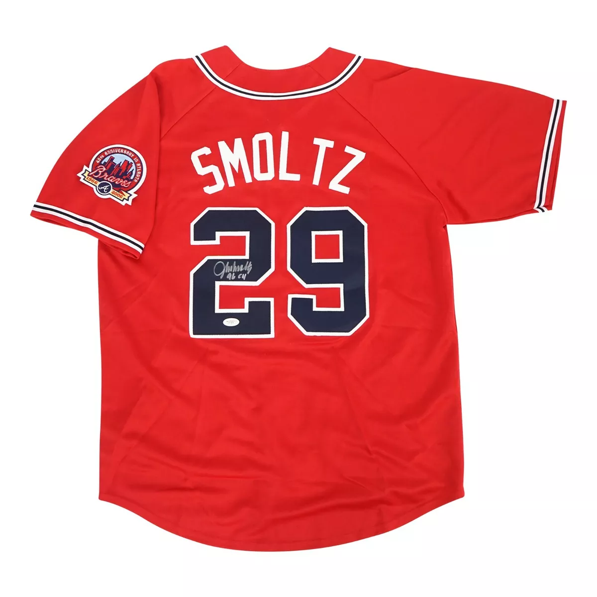 john smoltz signed jersey