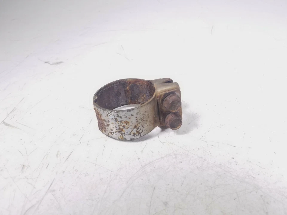 08 Honda VTX1800 N Exhaust Muffler Pipe Clamps Pair Free Shipping - Image 2 of 4