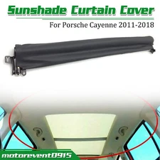 Car Sunroof Sunshade Cover Assembly For 2011-2018 Porsche Cayenne Black MO