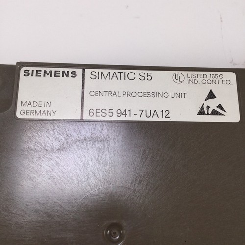 Siemens 6ES5941-7UA12 Simatic S5 941 central processing unit New NFP - Picture 3 of 3