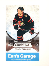 Brady Tkachuk Ottawa Senators Upper Deck Credentials NHL 2022 #46 Mint