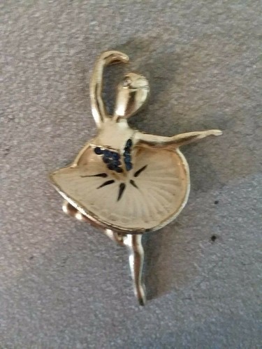 Vintage Ballerina Music Box Trinket Jewelry - Picture 4 of 12