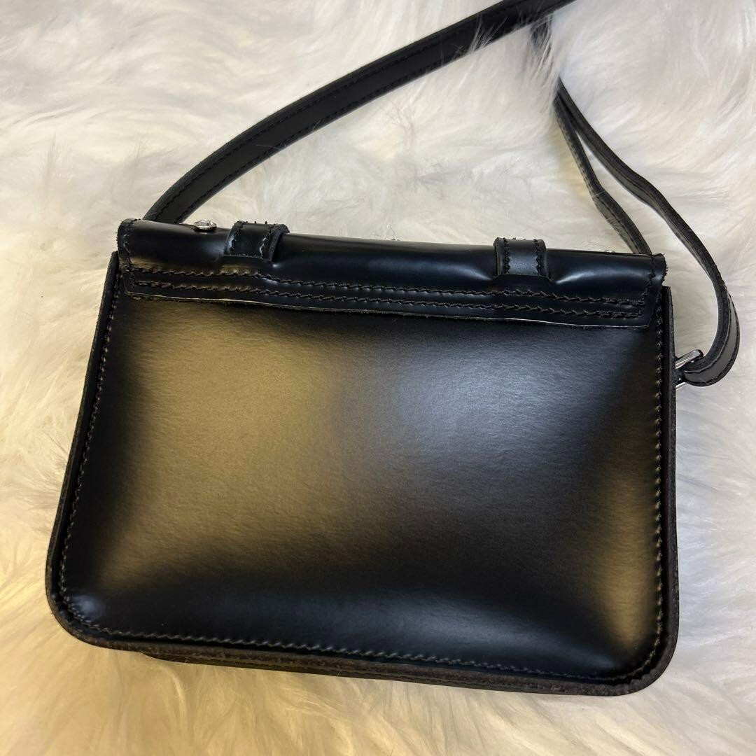 Dr.Martin SWAROVSKI クリスタル ショルダー 黒 Dr.Martens Swarovski Satchel Bag Black Leather Womens | eBay
