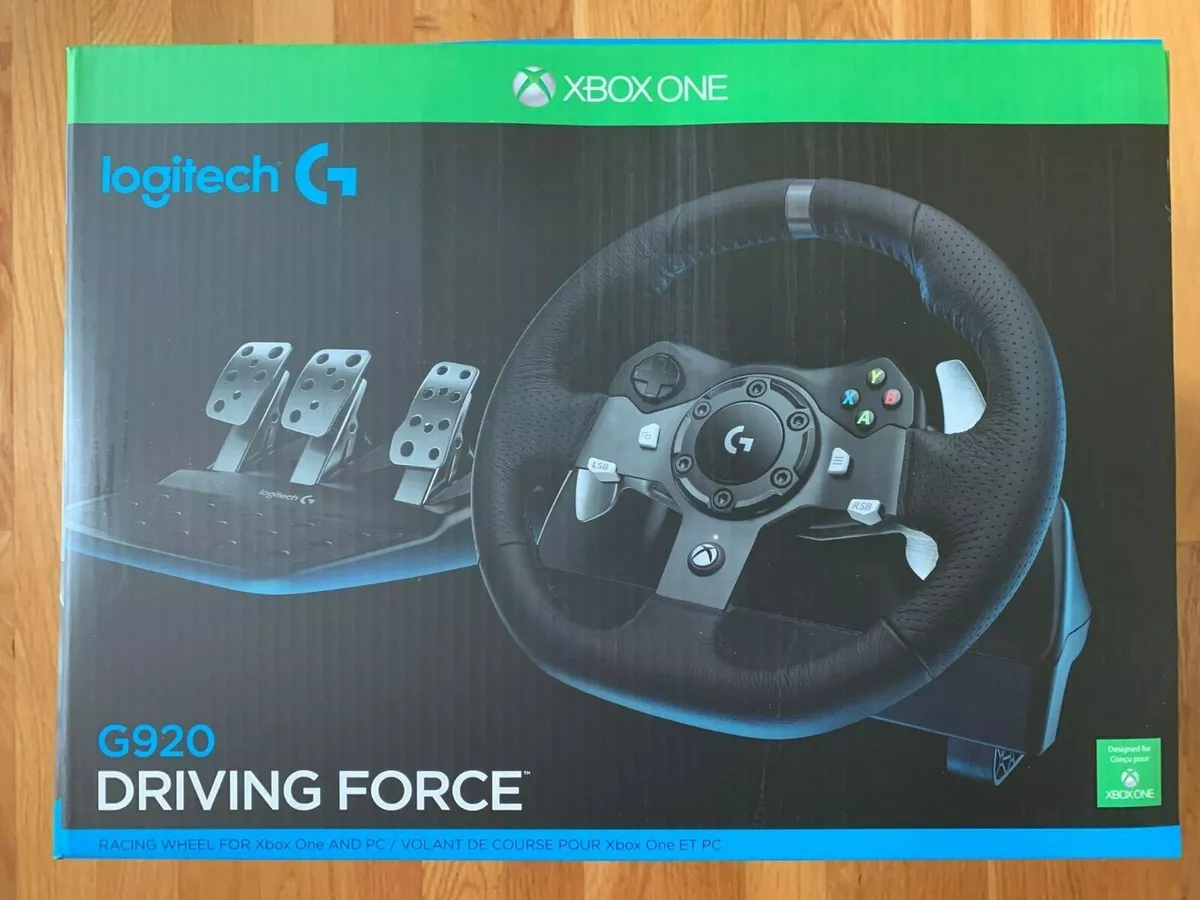 Logitech G920 Driving Force Racing Wheel - Black (941-000121