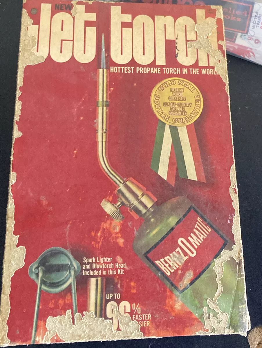 Vintage bernzomatic torch kit deals