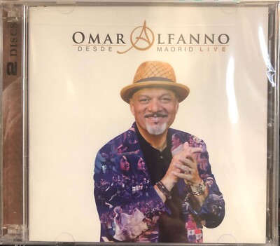 OMAR ALFANNO - Desde Madrid Live (Factory Sealed CD/DVD Set, 2016) Capuri Music