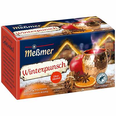 Messmer Winter Tea WINTERPUNCH  Made in Germany FREE SHIPPING