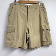 Big Dogs Men's Vintage Cotton Cargo 8 Inch Inseam Shorts Size 32