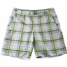 Columbia Swimming Trunks Mens Size 40 Plaid Board Shorts beach swimwear