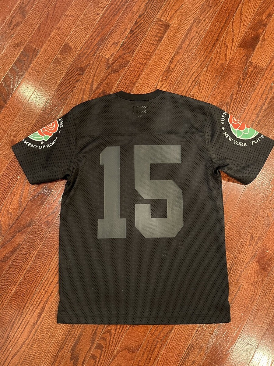 RARE 100% Authentic Supreme Roses Football Jersey size small RARE 100% Authentic Supreme Roses Football Jersey size small