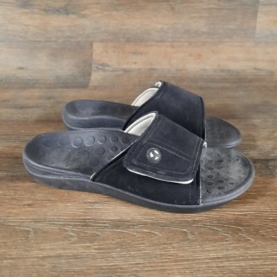 Kiwi Slide Vionic Kiwi Vionic Kiwi Slide Sandals Mens Womens Black
