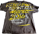 NASCAR Sprint Cup Series 2016 Tour Graphic Gray & Yellow Race 2XL T-Shirt — photo 2