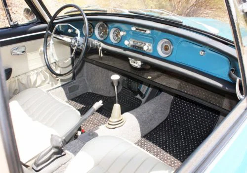 Alfombrillas CocoMats personalizadas para coche Volkswagen tipo 34 Karmann Ghia 1961-1969 4 piezas Foto 2 de 4