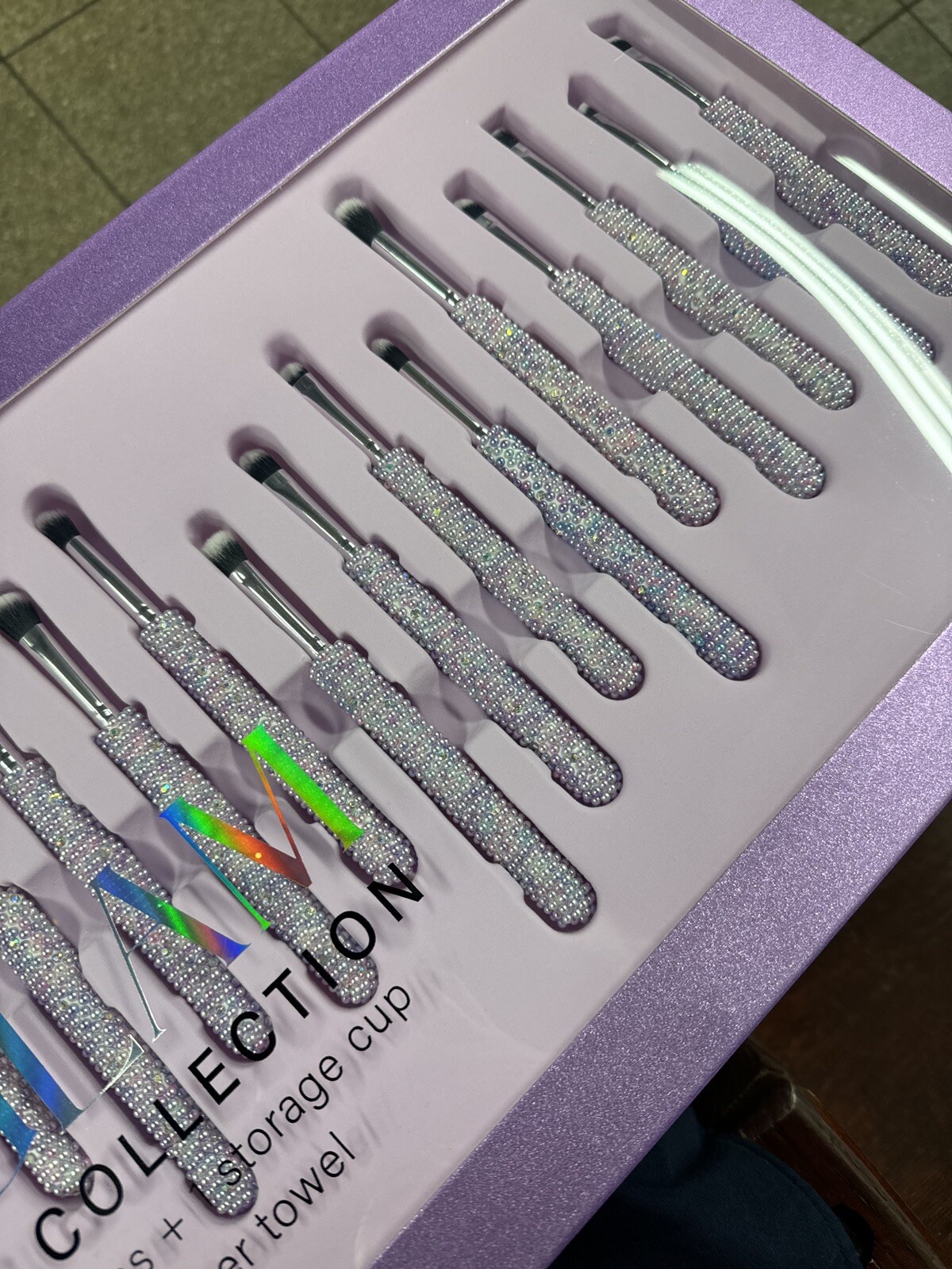 Glitz & Glam Bling Rhinestone Makeup Brushes 26 Piece Set TikTok Viral