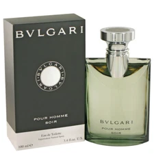BVLGARI SOIR 3.4 oz EDT eau de toilette Men's Spray Cologne Bulgari NEW