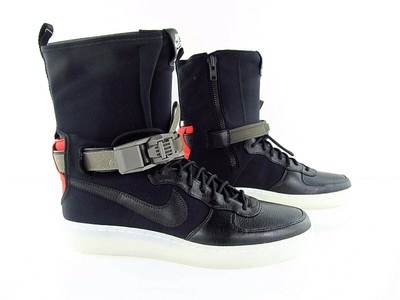 Nike Air Force 1 AF1 Downtown HI SP / Acronym Black 649941 006 