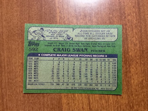 1982 Topps Baseball Cards #381 to #700 U Pick FREE SHIPPING UPDATED AUGUST 2025 - Picture 312 of 490