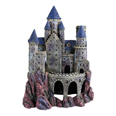 Penn-Plax Age-of-Magic Wizard s Castle Aquarium Décor   Resin for Freshwater and