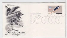 TurtlesTradingPost- 1980 Olympics Ski  Lake Placid, NY Pictorial Artcraft Cachet