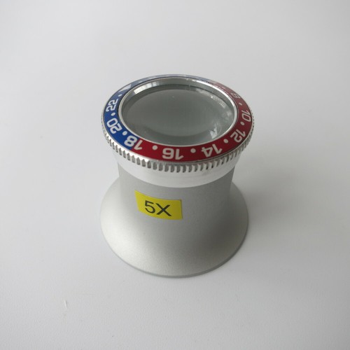 3X 5X 10X 20X Lupa para Ojos Joyería Lupa con Cristal Len para Reparación de Relojes G9323C - Imagen 3 de 16