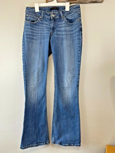 Women's Levi's 528 Jeans 15 M Curvy Cut Light Wash Denim Low Rise Boot Cut  | eBay