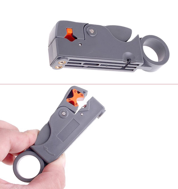 Household Tool Multi-Function Rotary Coax Coaxial Cable Cutter Plier Adjustable
