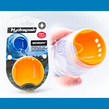 HyrdraPak Watergate Wide Mouth (52mm) Water Bottle Splash Guard Insert | NEW