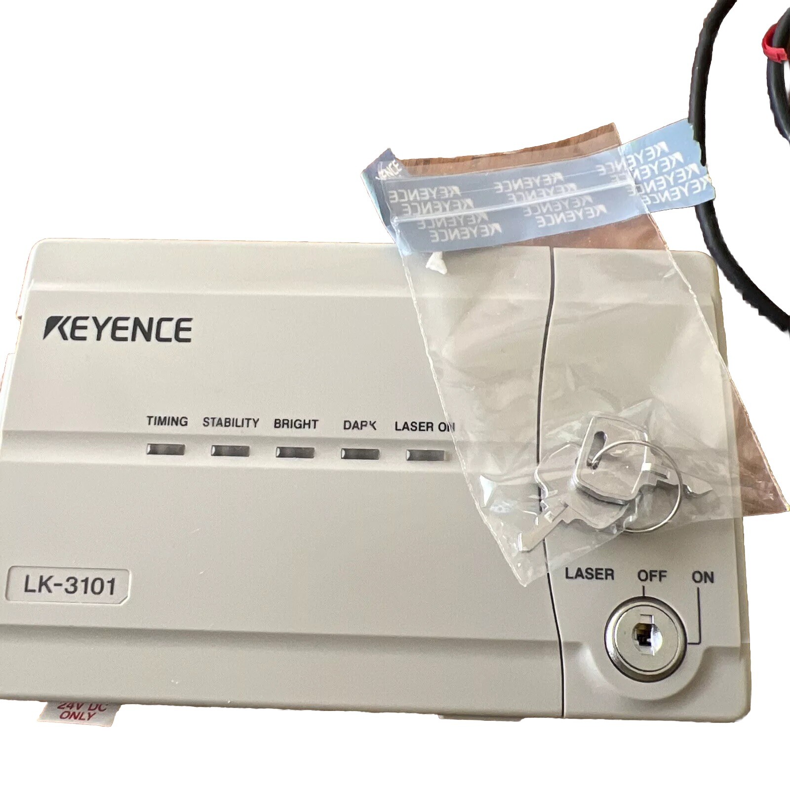 Keyence LK-3101 CCD Laser Displacement Sensor Controller /Keys
