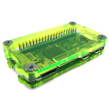 C4Labs Zebra Zero GPIO Laser Lime Case for Raspberry Pi Zero