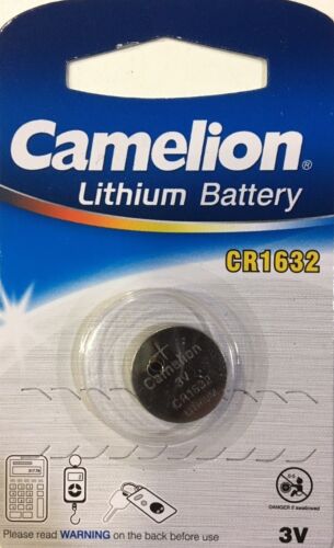 4 x BATTERY CAMELION CR1632 LITHIUM BATTERY LITHIUM 3V BATTERY BUTTON - Picture 1 of 1