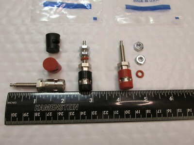 Terminal Connector Binding Post Push Type Spring Loaded Speaker Power Heavy Duty
