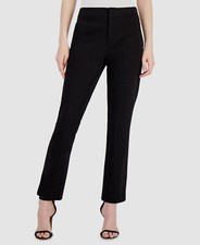  275 Donna Karan Women's Black 29" Luxe Tech Slim Pants Size 0