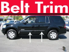 For Ford EXPLORER CHROME SIDE BELT TRIM DOOR MOLDING 2006 2007 2008 2009 2010