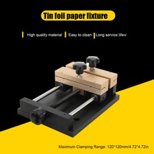 Metal Sheet Holder Holds Tin/Gold/Silver Foil Sheet for Engraving Laser Cutting
